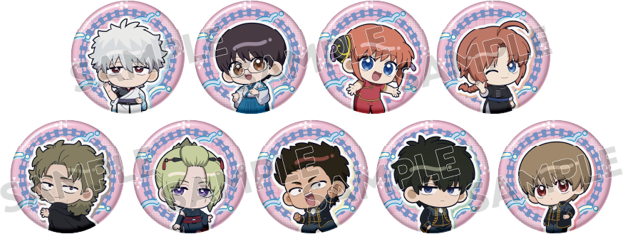 トレーディングミニキャラ缶バッジ（全9種）サンプル画像