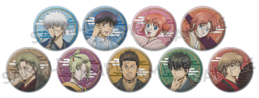 トレーディング和紙缶バッジ（全9種）サンプル画像