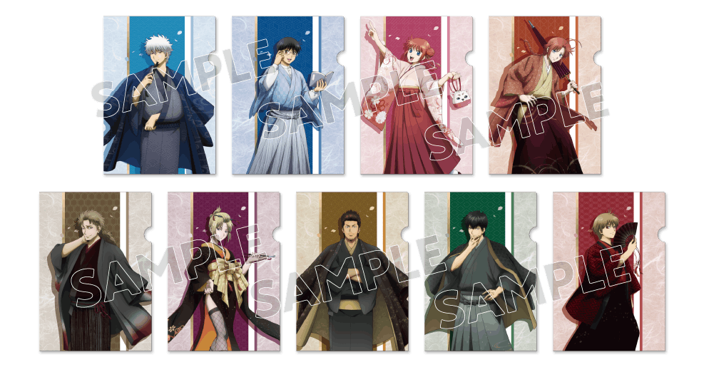 和紙クリアファイル（全9種）サンプル画像