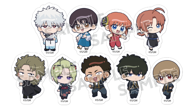 フレークシールセット（9枚入り1セット、全1種）サンプル画像