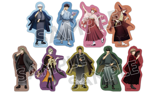 ダイカットステッカー（全9種）サンプル画像