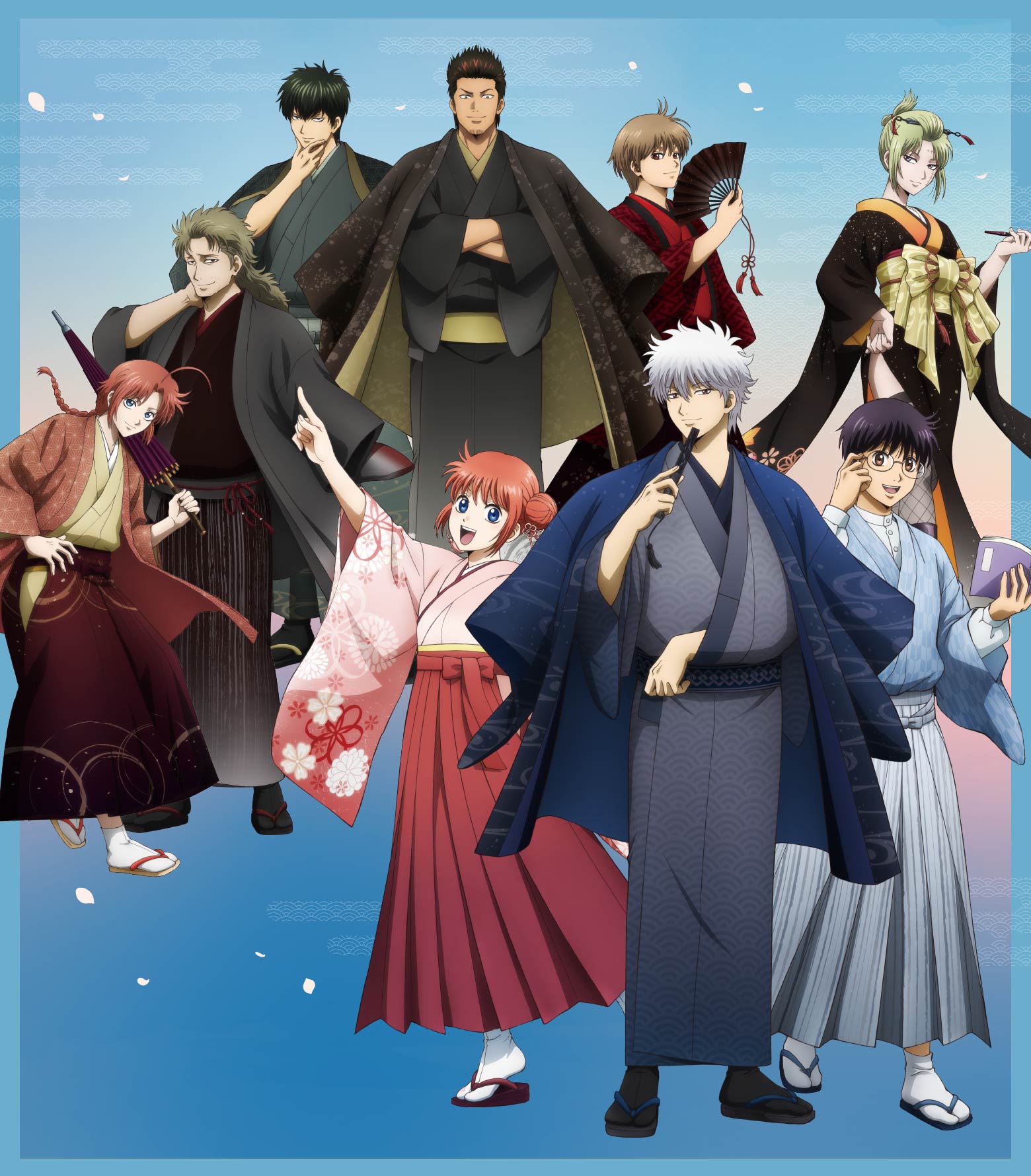 『銀魂』春のぶらり旅～どうせ暇だろ、コノヤロー。～メインビジュアル