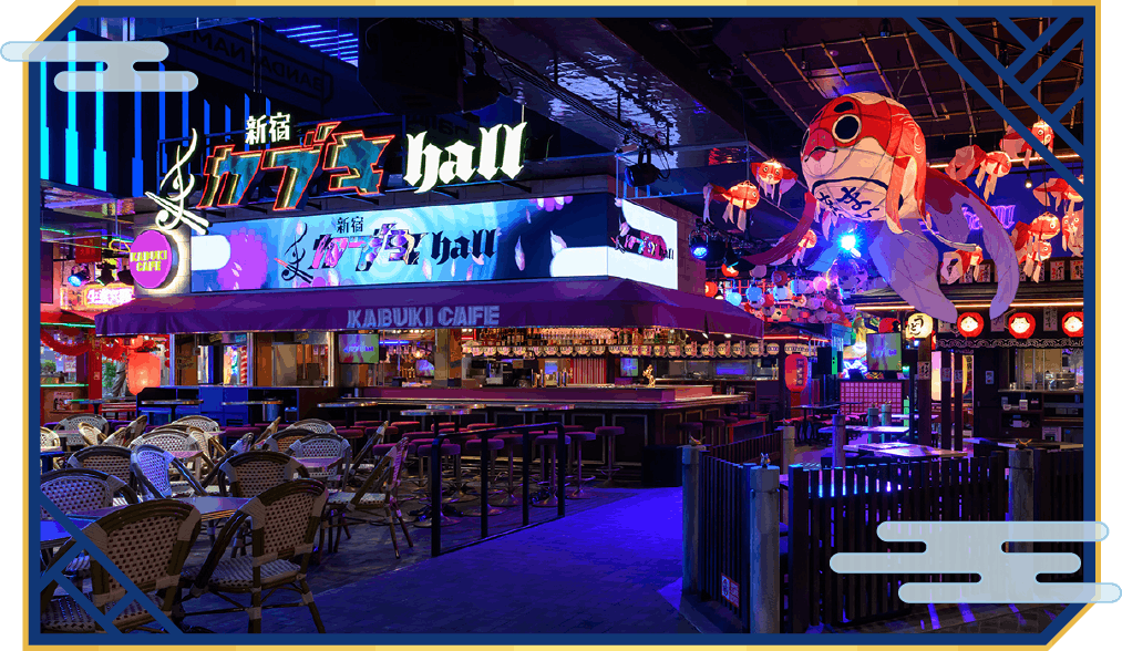 2F 新宿カブキhall～歌舞伎横丁外観