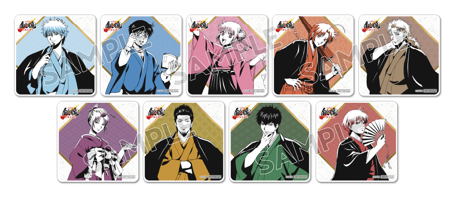 ノベルティコースター線画デザインサンプル画像