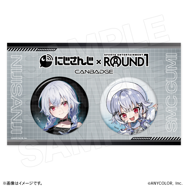 缶バッジセット葉加瀬冬雪サンプル画像