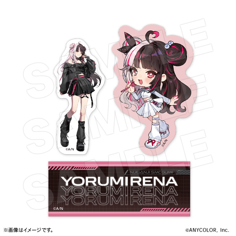 ステッカーセット夜見れなサンプル画像